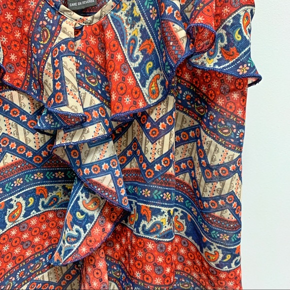 ⚡️ Paisley Ruffle Tank - Picture 5 of 8